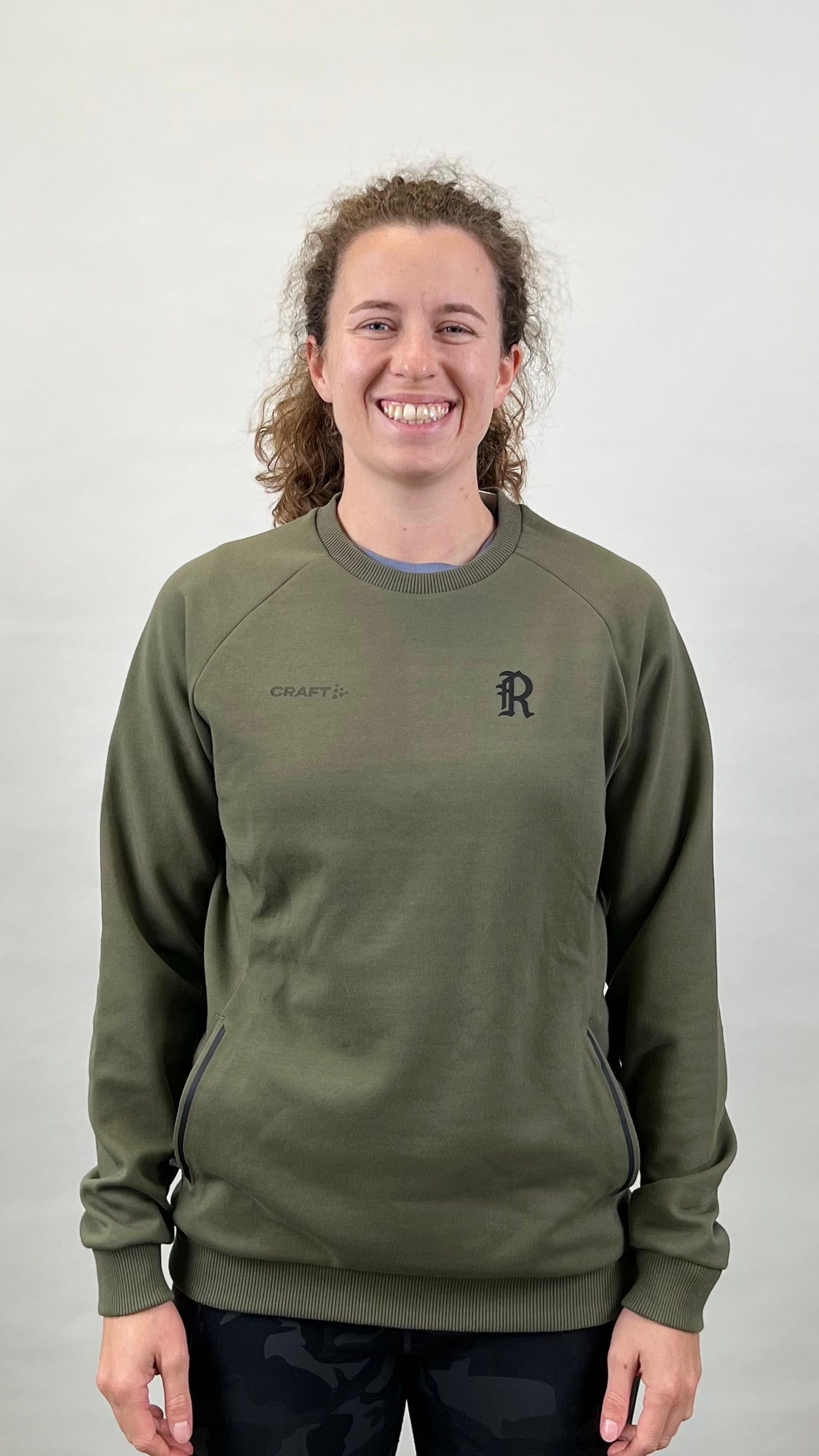 Crew Sweat olive