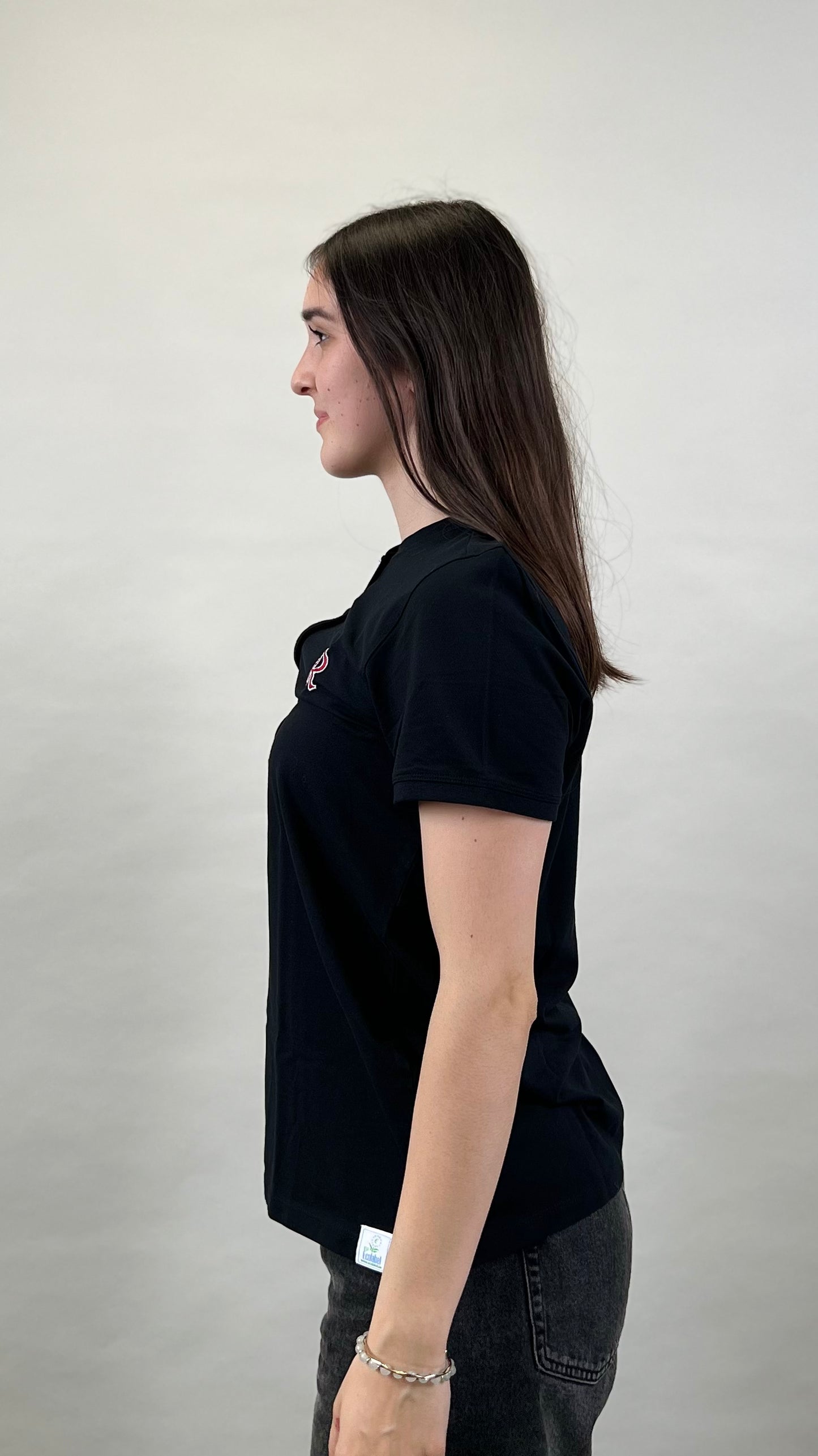 Polo Damen, ohne Kragen
