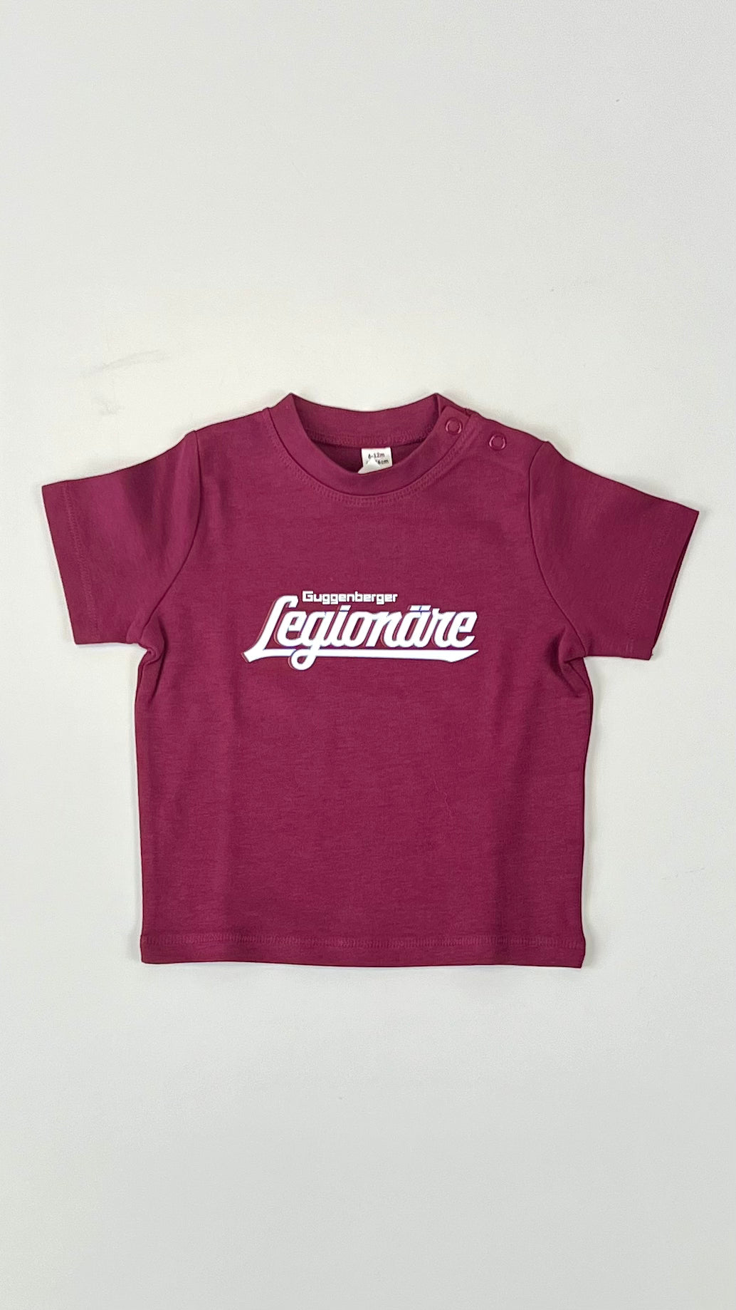 Baby Shirt cardinal Schriftzug