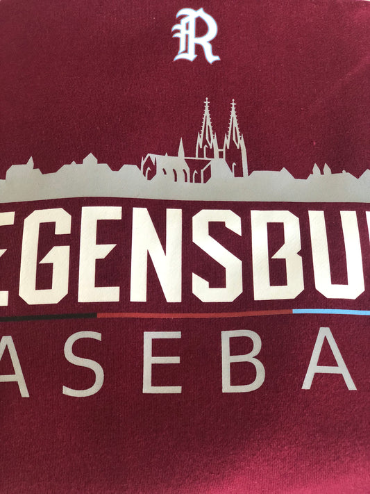 Regensburg Baseball Hoody cardinal