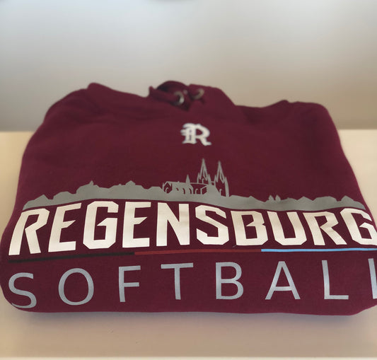 Regensburg Softball Hoody cardinal