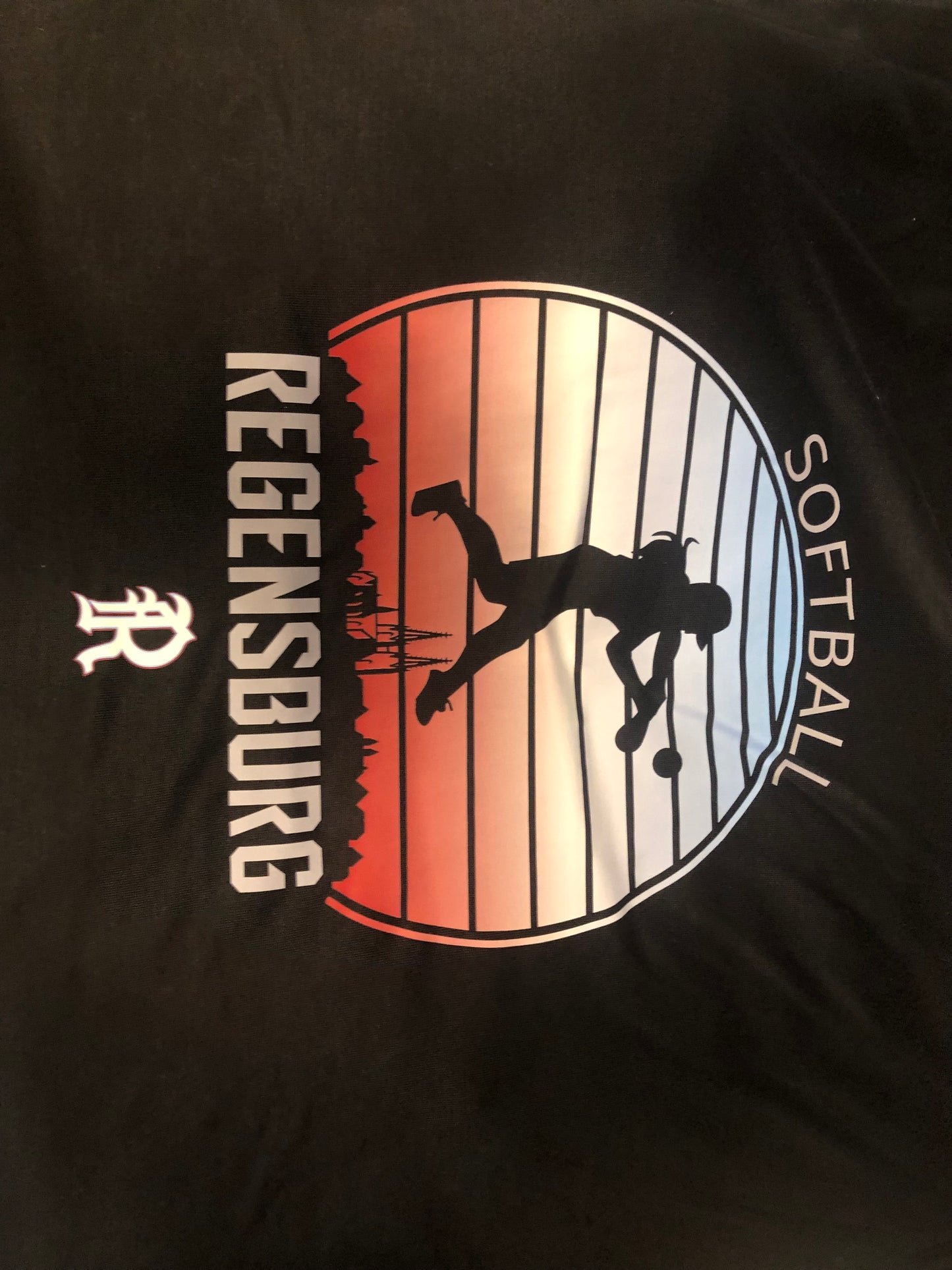 Damen T-Shirt Softball