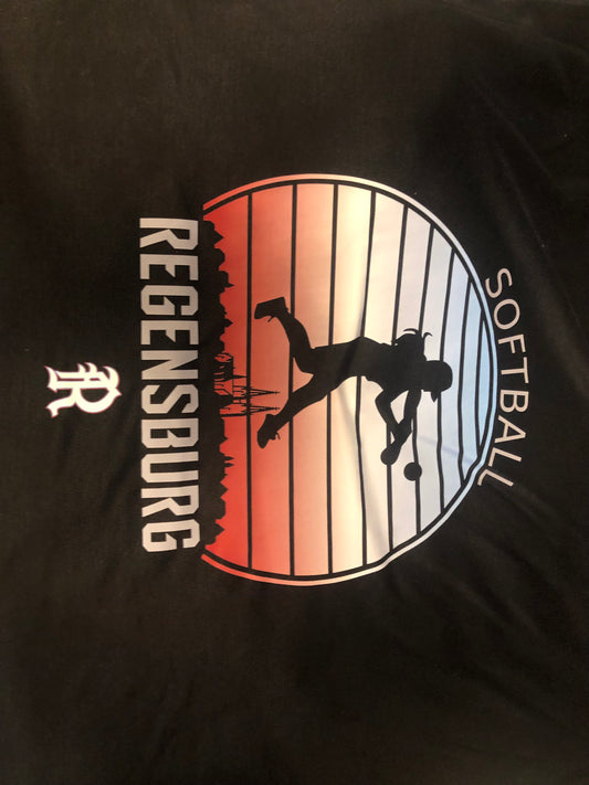 Damen T-Shirt Softball